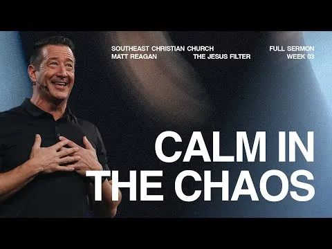 The Jesus Filter Week 3: Yes to Staying Calm