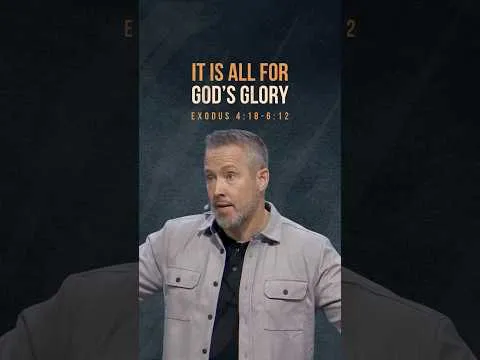 God’s ultimate purpose in everything, including your salvation, is to reveal his glory.