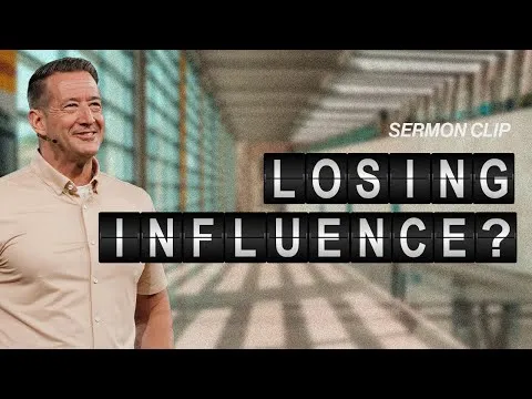 What's Destroying Your Influence?