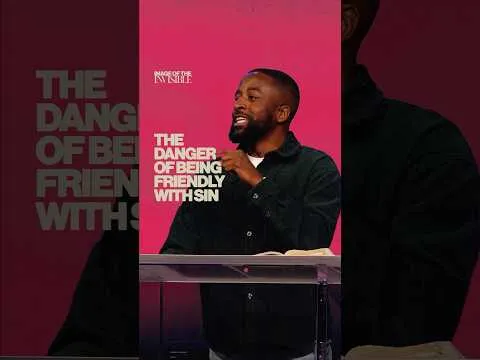 The Danger of Being Friendly with Sin | Eric Saunders | Image of the Invisible | #shorts #mbc