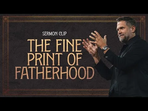 The Fine Print of Fatherhood