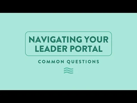CRSC: Navigating Your Leader Portal
