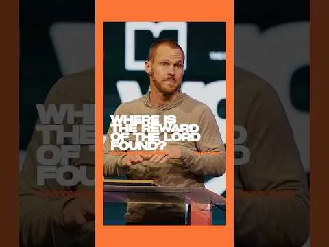 Where is the reward of the Lord found? | David Platt | The Word of God | #shorts #mbc #sermon