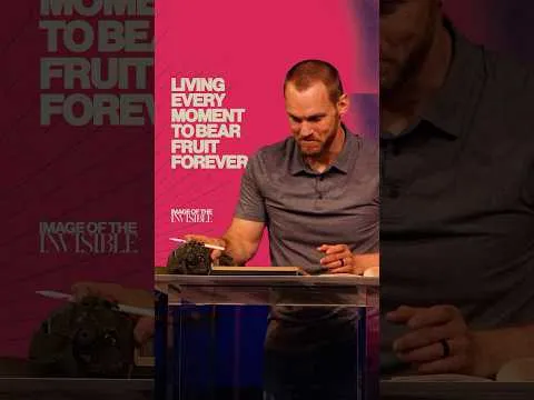 Living every moment to bear fruit forever | David Platt | Image of the Invisible | #shorts #mbc