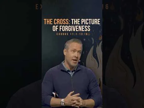 True forgiveness is the sacrifice of the Lamb, a picture of God Himself absorbing our debt.