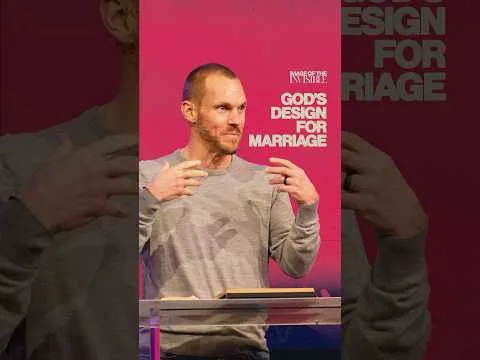 God’s design for marriage | David Platt | Image of the Invisible | #shorts #mbc